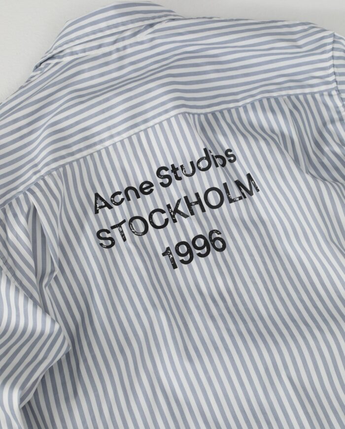 Acne Studio Striped 96 Print Shirt