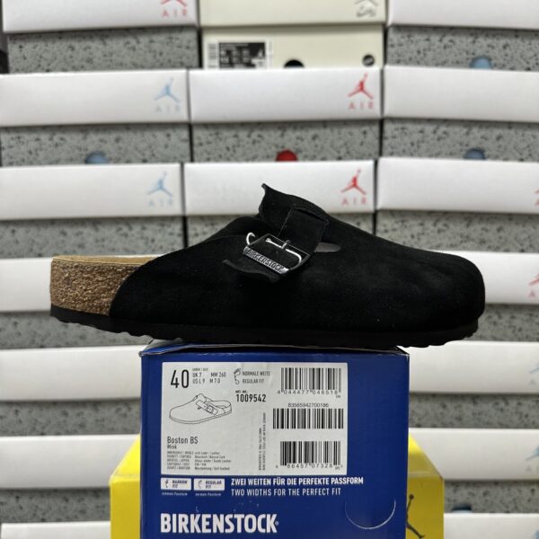 Birkenstock Boston BS Black 6 Birkenstock Boston BS Black