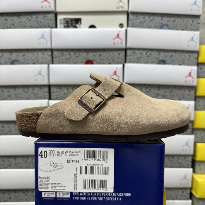 Birkenstock Boston BS Late Cream