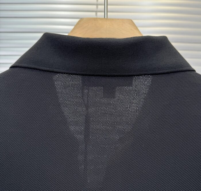 Burberry Monogram Motif Polo Piqué 'Black'