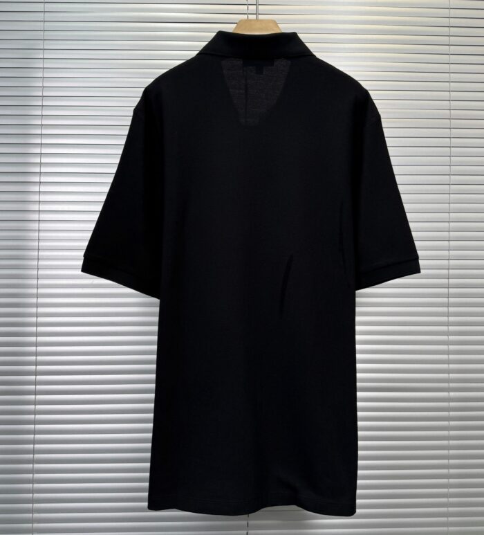 Burberry Monogram Motif Polo Piqué 'Black'