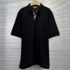 Burberry Monogram Motif Polo Piqué 'Black'