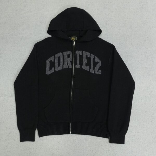 Corteiz 3M College Knit Zip Hoodie20 Corteiz 3M College Knit Zip Hoodie