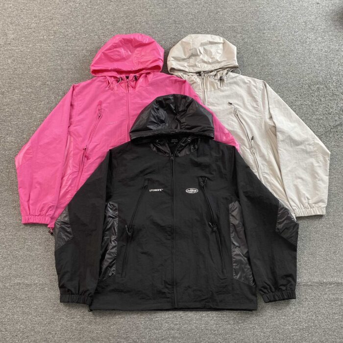 Corteiz Litework Quattro Jacket Black/Grey/Pink