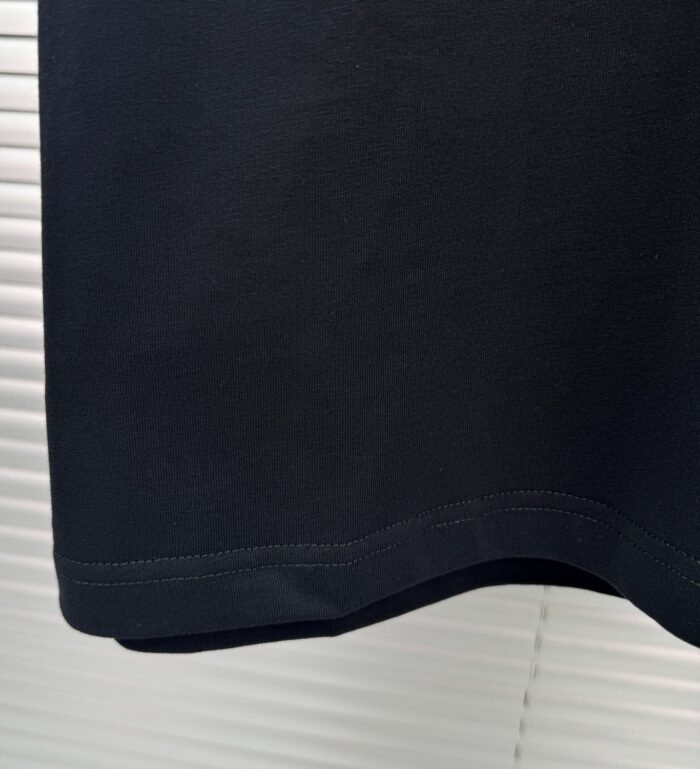 Dior Embroidery Logo T-shirt 'Black/Pink/Green'