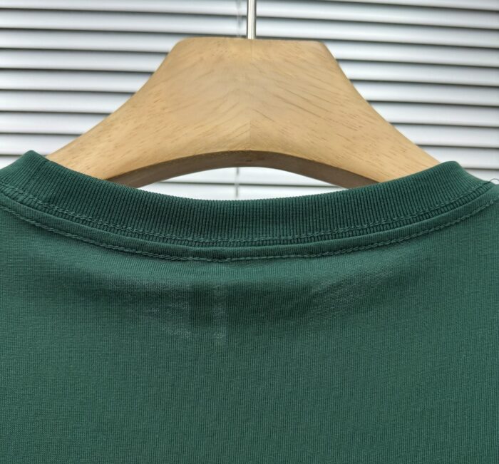 Dior Embroidery Logo T-shirt 'Black/Pink/Green'