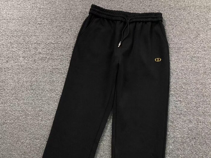 Dior Track Pants Logo Black/Grey
