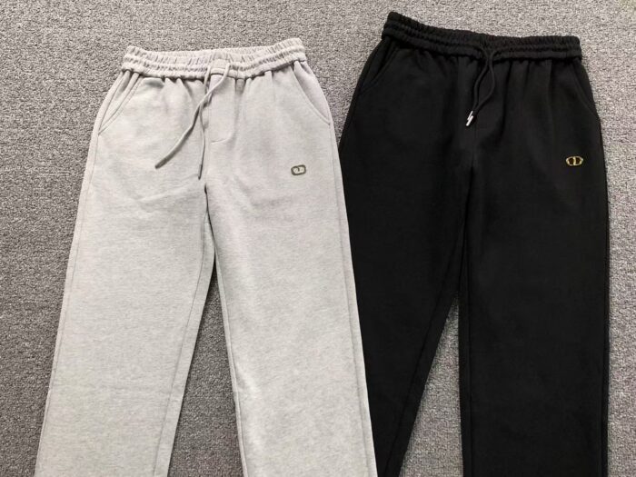 Dior Track Pants Logo Black/Grey