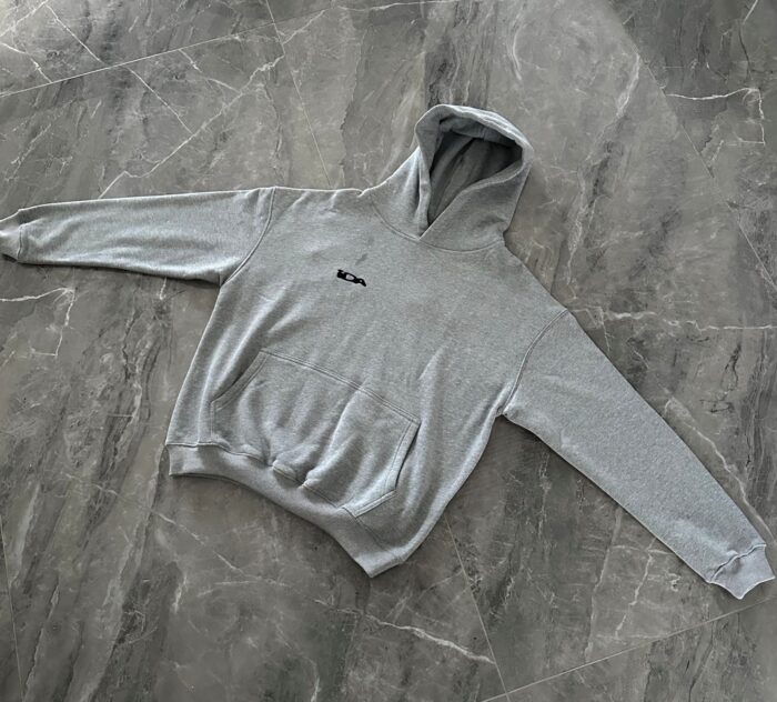 IDA Letter Back Tracksuit Hoodie & Pants 'Grey'