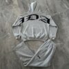 IDA Letter Back Tracksuit Hoodie & Pants 'Grey'