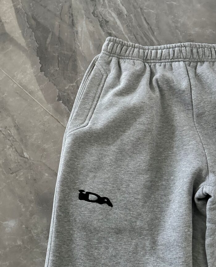 IDA Letter Back Tracksuit Hoodie & Pants 'Grey'