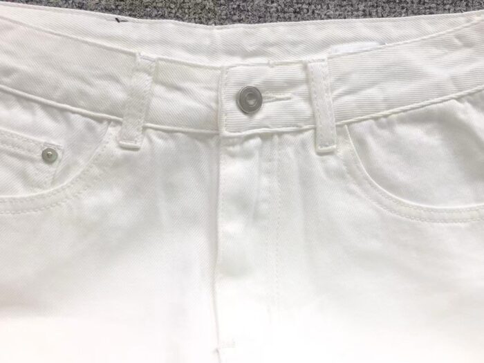 Lacoste 5 Pockets Pants White