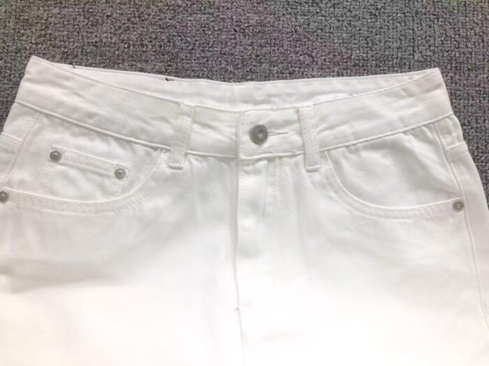 Lacoste 5 Pockets Pants White