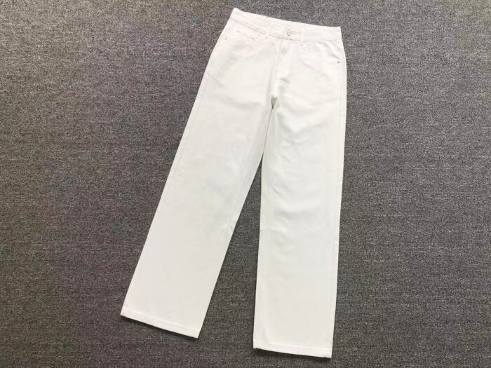 Lacoste 5 Pockets Pants White