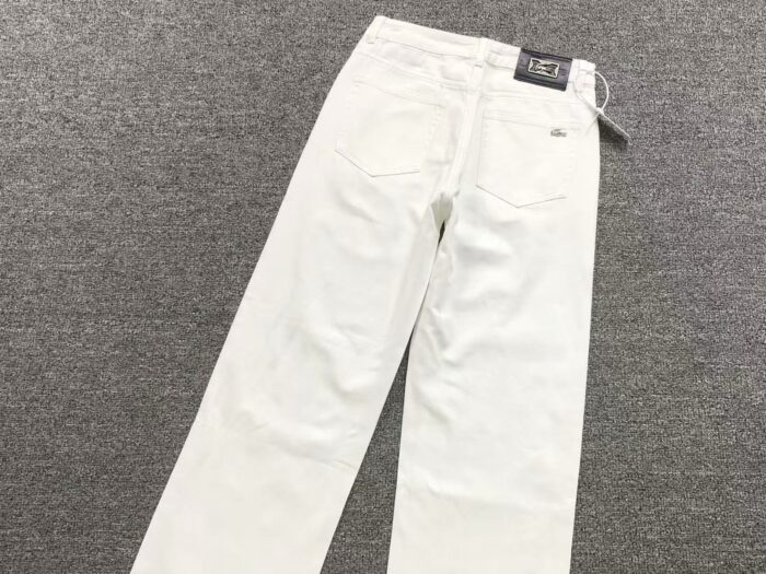Lacoste 5 Pockets Pants White