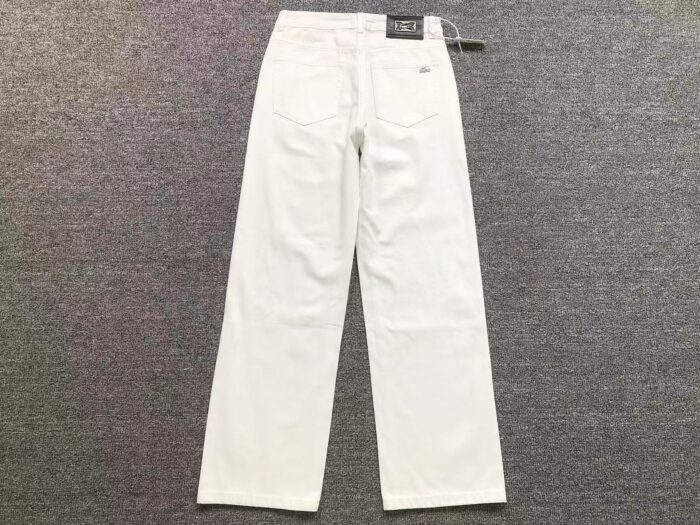 Lacoste 5 Pockets Pants White
