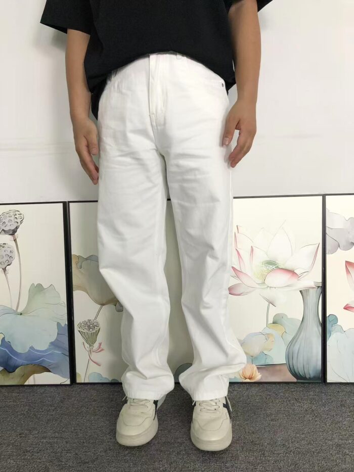 Lacoste 5 Pockets Pants White