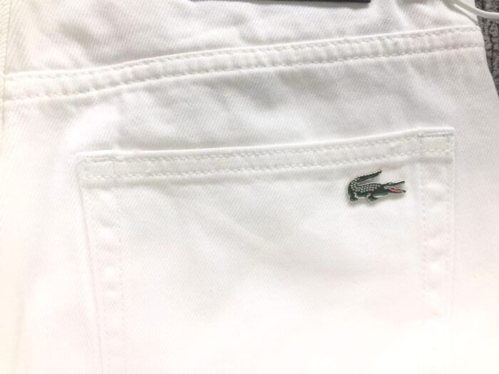 Lacoste 5 Pockets Pants White