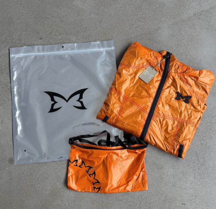 Mertra Nylon Orange Jacket