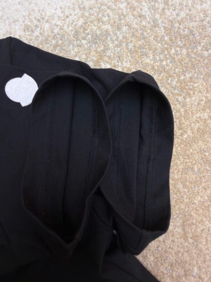 Moncler Letter Logo T-Shirt 'Black/White'