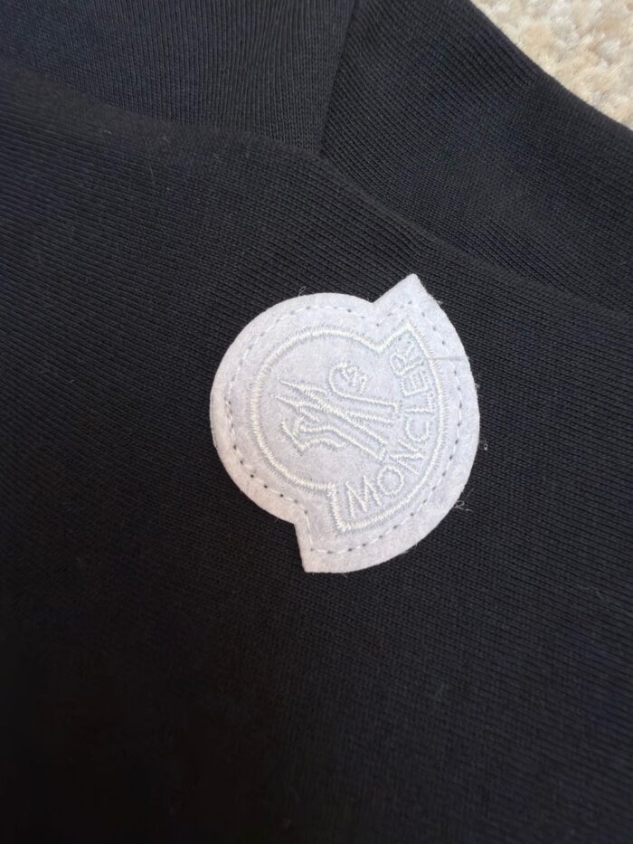 Moncler Letter Logo T-Shirt 'Black/White'