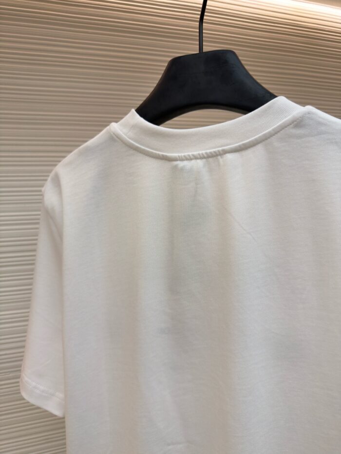 Moncler Letter Logo T-Shirt 'Black/White'
