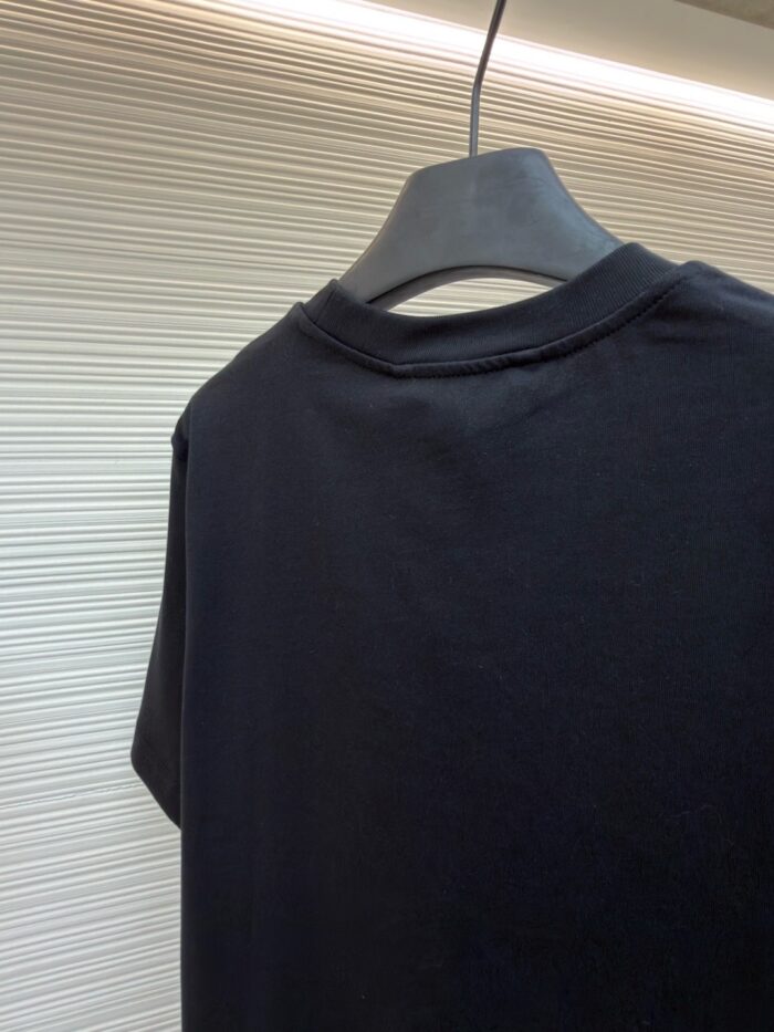 Moncler Letter Logo T-Shirt 'Black/White'