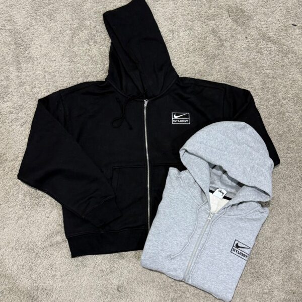 Nike x Stussy Full-Zip Fleece Hoodie2 Nike x Stüssy Full-Zip Fleece Hoodie