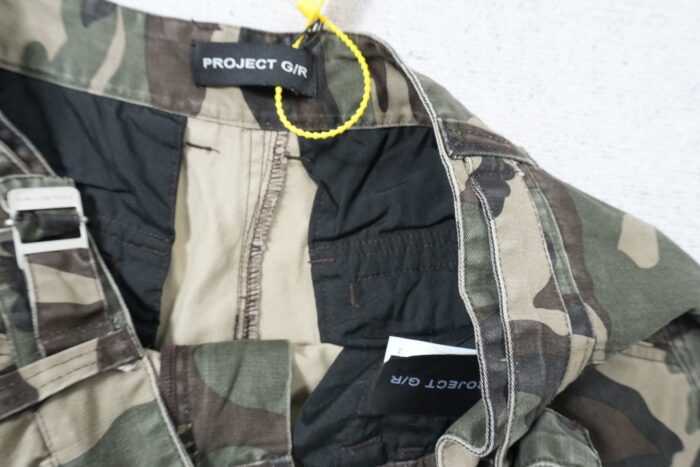 PROJECT G/R Cargo Camo Short