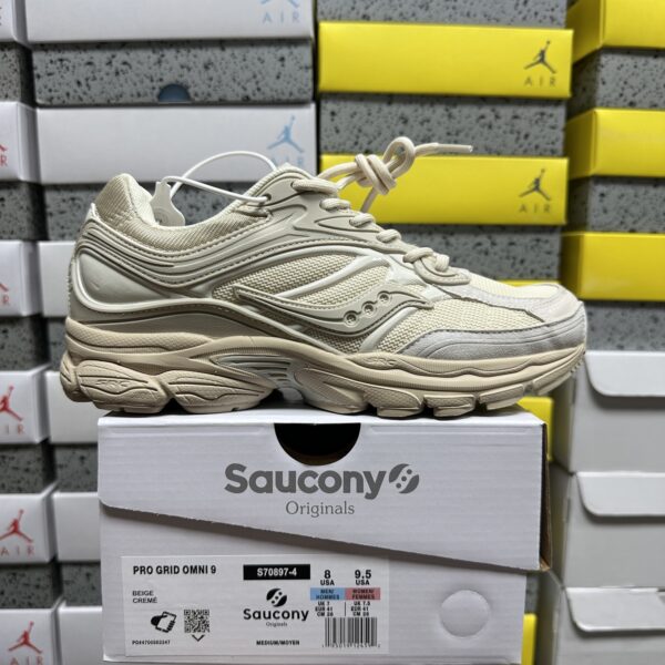 Sauconi Pro Grid Omni 9 Beige Creme 11 Sauconi Pro Grid Omni 9 'Beige Creme'