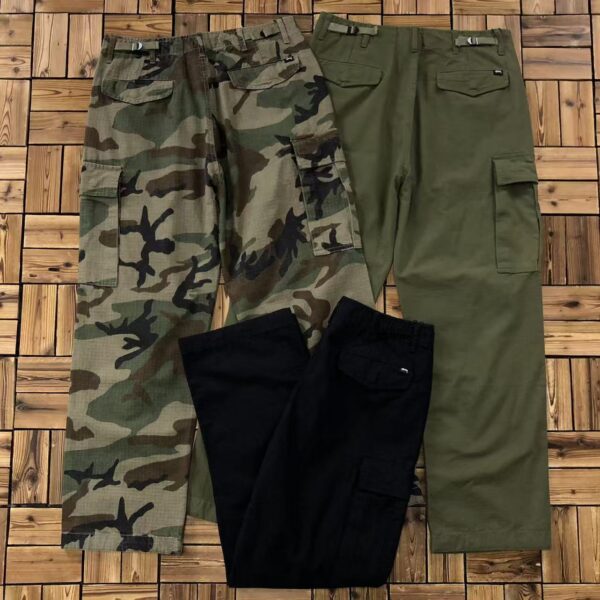 Stussy Cargo Pant BlackGreyCamo2 Stüssy Cargo Pant 'Black/Grey/Camo'