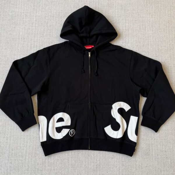 Supreme Big Logo Zip Up Hooded Sweatshirts22 Supreme Big Logo Zip Up Hooded Sweatshirts
