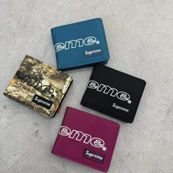 Supreme Logo Embroidered Wallet 1 Supreme Logo Embroidered Wallet