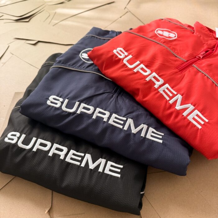 Supreme Reflective Piping Pullovers