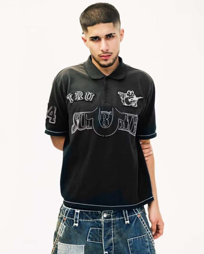 Supreme x True Religion Applique Polo