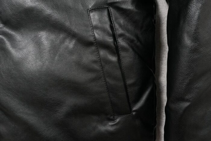 Vlone Puffer Jacket Black