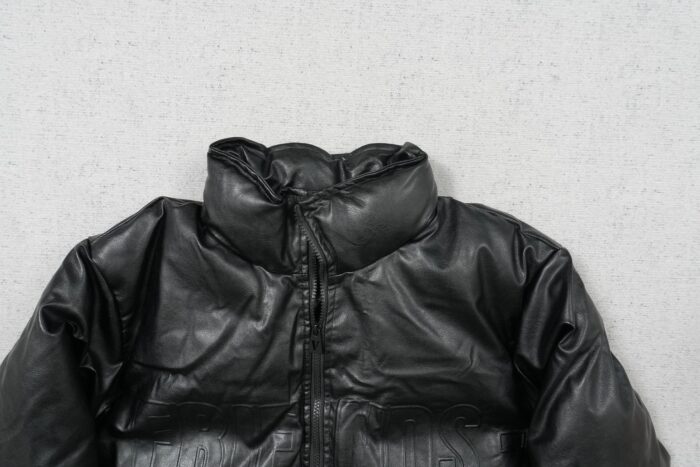 Vlone Puffer Jacket Black